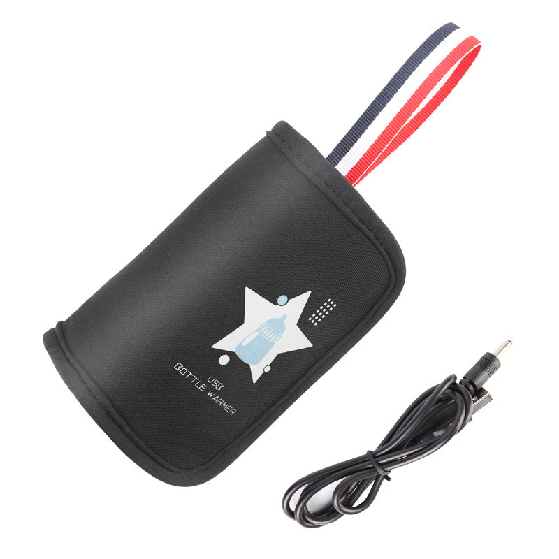 Portable Baby Bottle Warmer – USB Fast Heating Travel Milk Warmer for On-the-Go Moms