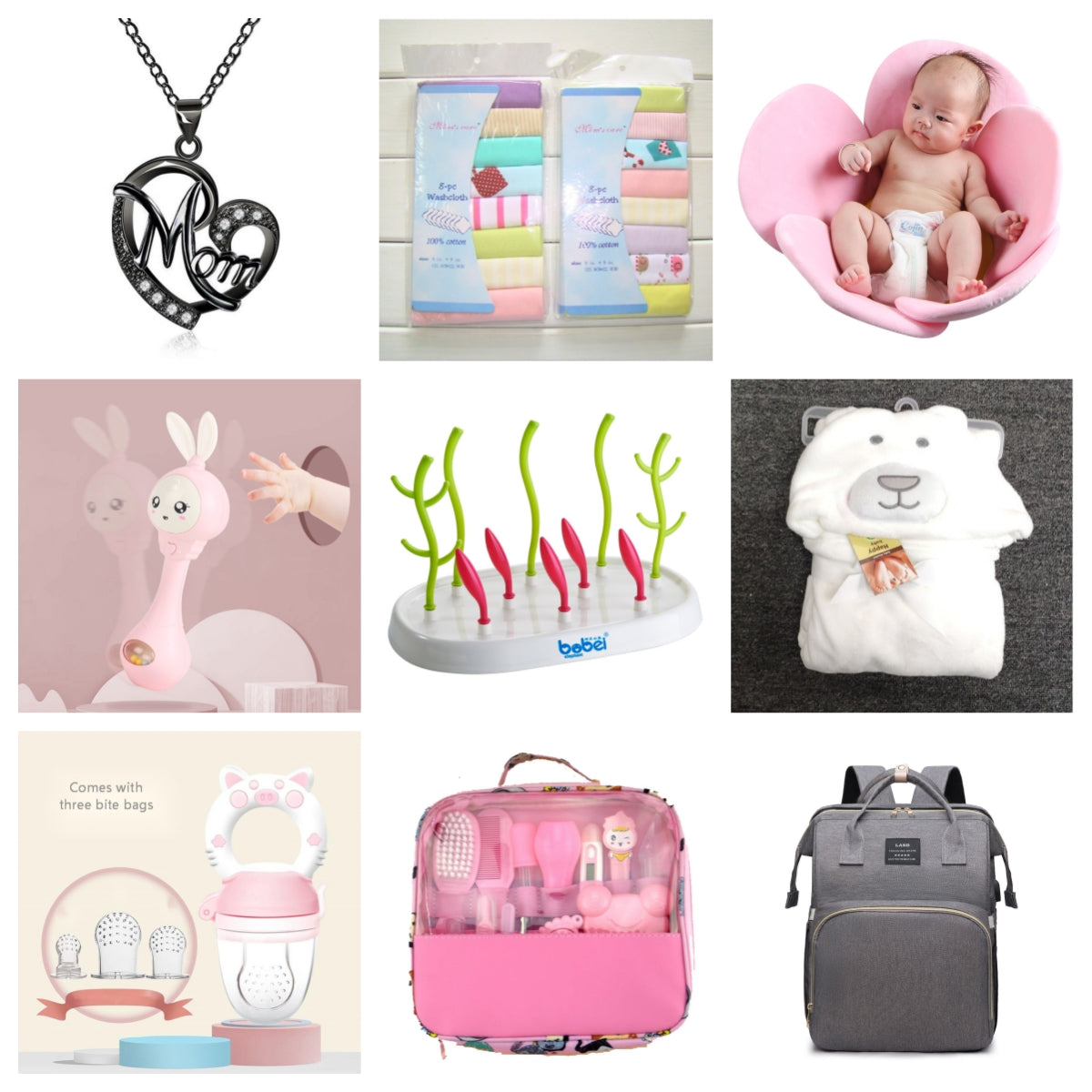 All-in-One Baby Care Kit – 13-Piece Grooming & Health Set for Everyday Essentials