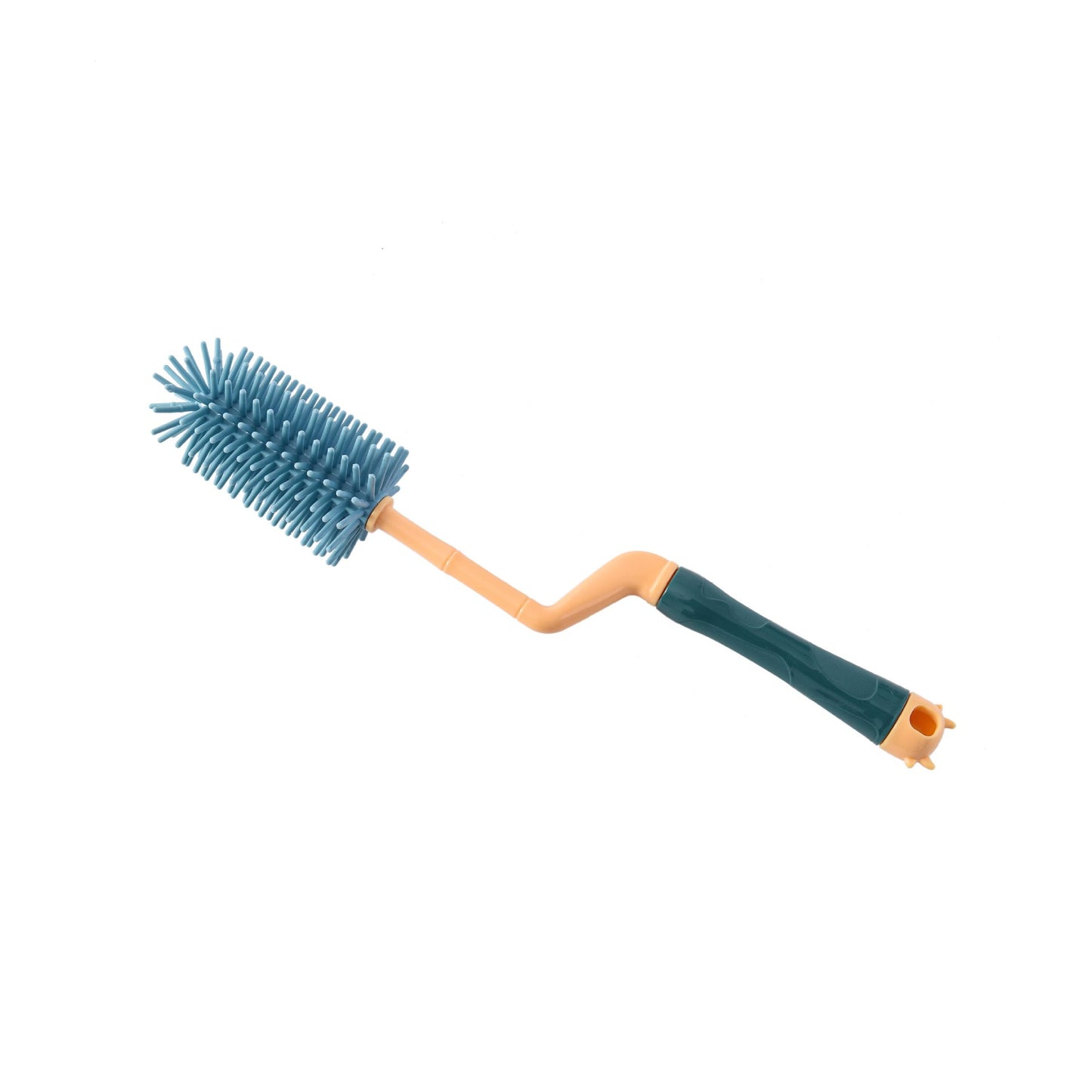 360° Silicone Baby Bottle Brush – Deep Cleaning Rotating Brush for Bottles & Accessories