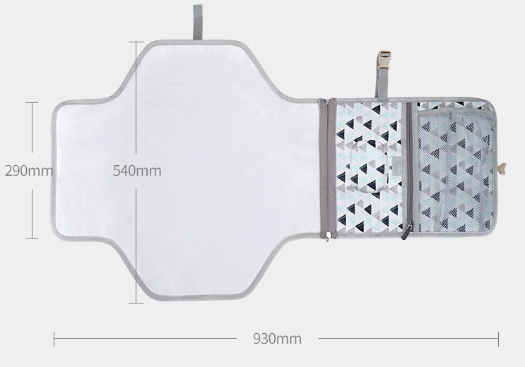 Portable Baby Changing Mat – Waterproof Foldable Diaper Changing Pad for Travel