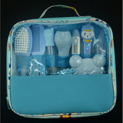 All-in-One Baby Care Kit – 13-Piece Grooming & Health Set for Everyday Essentials
