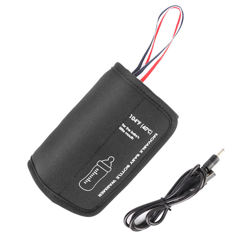 Portable Baby Bottle Warmer – USB Fast Heating Travel Milk Warmer for On-the-Go Moms