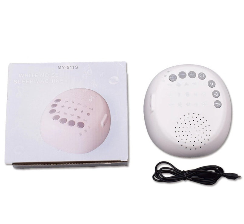 Baby White Noise Machine—Soothing 15 kinds of Natural Sleep Sounds & Night Light for Better Sleep