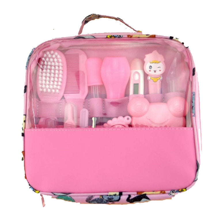 All-in-One Baby Care Kit – 13-Piece Grooming & Health Set for Everyday Essentials