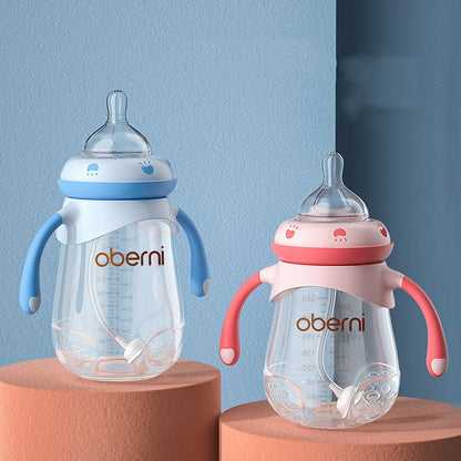 Anti-Colic Baby Bottle – Wide Neck, Natural Flow & Gas-Reducing Feeding Design