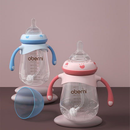 Anti-Colic Baby Bottle – Wide Neck, Natural Flow & Gas-Reducing Feeding Design