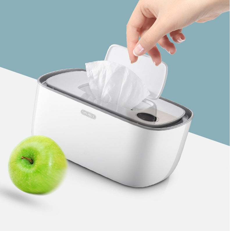 Electric Baby Wipes Warmer – Heated Storage for Soft, Comfortable Wipe Use