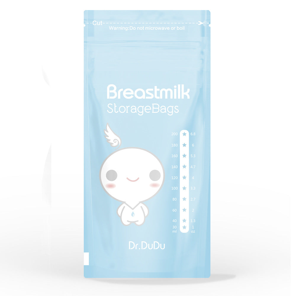 Breast Milk Storage Bags (30 Pack) – Leak-Proof, Pre-Sterilized & Freezer Safe