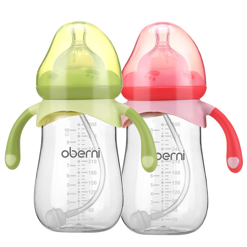 Anti-Colic Baby Bottle – Wide Neck, Natural Flow & Gas-Reducing Feeding Design