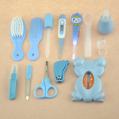 All-in-One Baby Care Kit – 13-Piece Grooming & Health Set for Everyday Essentials