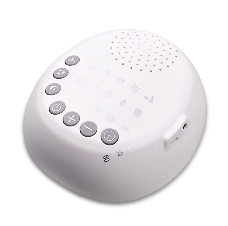 Baby White Noise Machine—Soothing 15 kinds of Natural Sleep Sounds & Night Light for Better Sleep