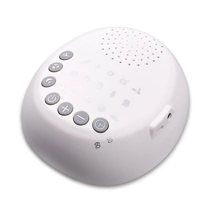 Baby White Noise Machine—Soothing 15 kinds of Natural Sleep Sounds & Night Light for Better Sleep