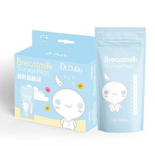 Breast Milk Storage Bags (30 Pack) – Leak-Proof, Pre-Sterilized & Freezer Safe