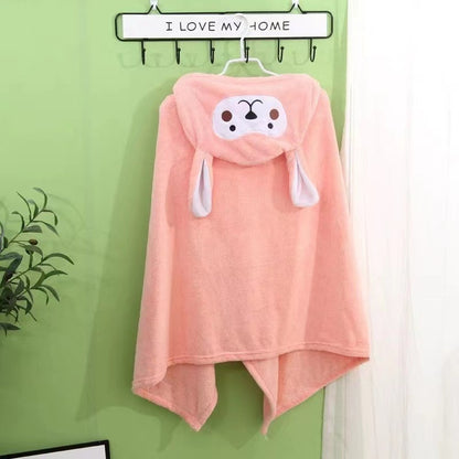 Soft Hooded Baby Bath Towel – Ultra-Absorbent & Gentle Wrap for Newborns