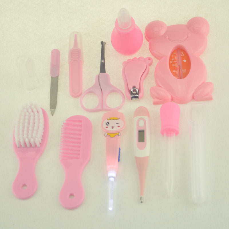 All-in-One Baby Care Kit – 13-Piece Grooming & Health Set for Everyday Essentials