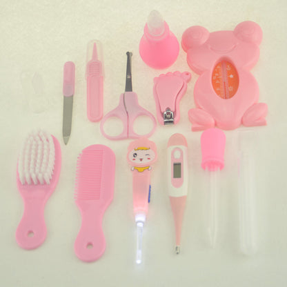 All-in-One Baby Care Kit – 13-Piece Grooming & Health Set for Everyday Essentials