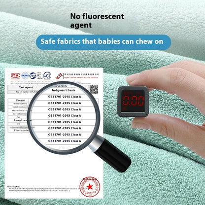 Soft Hooded Baby Bath Towel – Ultra-Absorbent & Gentle Wrap for Newborns