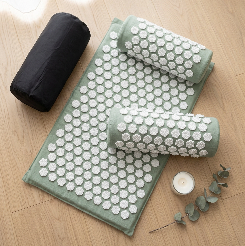 The Restore Mat — Linen Acupressure Set for Deep Release