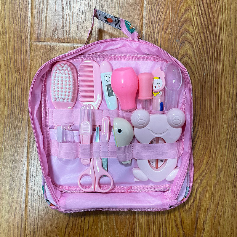 All-in-One Baby Care Kit – 13-Piece Grooming & Health Set for Everyday Essentials