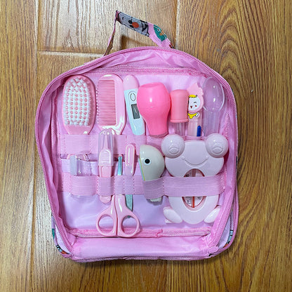 All-in-One Baby Care Kit – 13-Piece Grooming & Health Set for Everyday Essentials