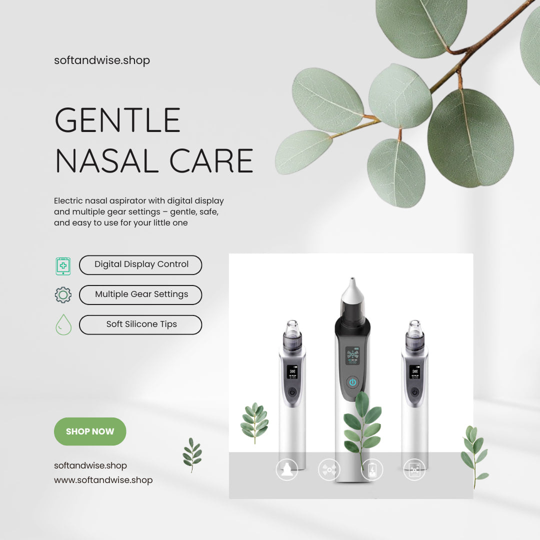 Soft&Wise™ Baby Electric Nasal Aspirator